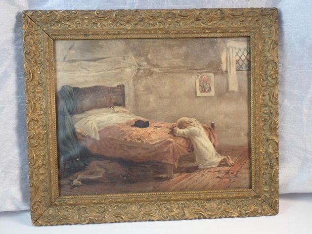 Image for Victorian Print in Frame I