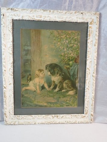 Image for Victorian Print in Frame II