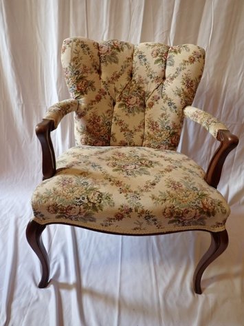 Image for Tapestry Covered Chair II