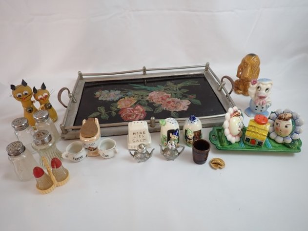 Image for Ceramic Salt & Pepper Shakers