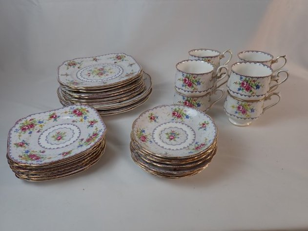 Image for Petit Point Serving Set