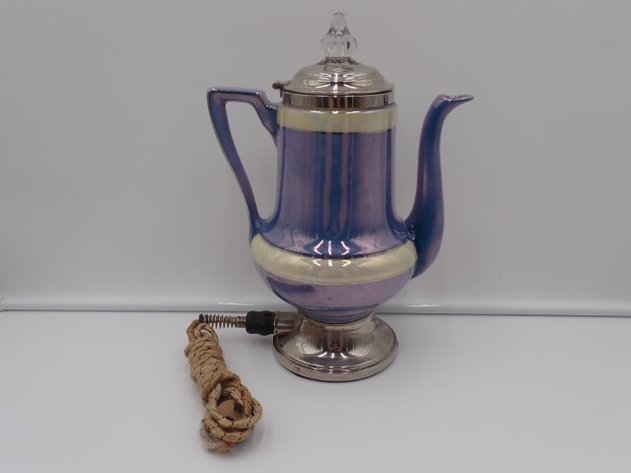 Image for Royal Rochester Coffee Pot Percolator Lustreware