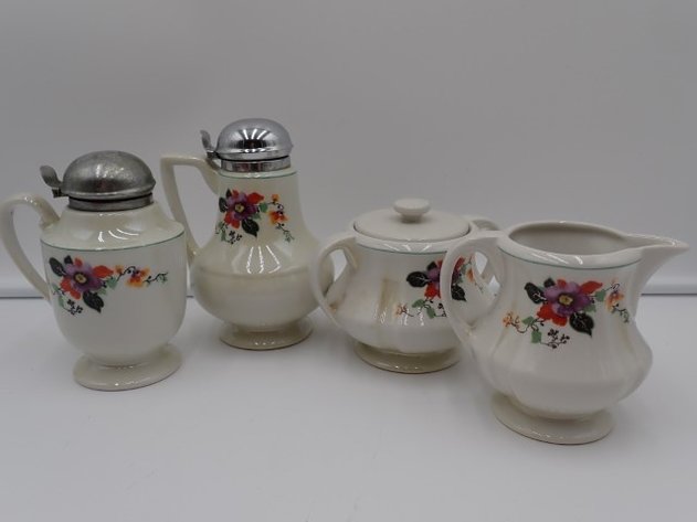 Image for Royal Rochester Cream, Sugar & 2 Syrup Pitchers