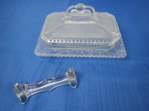 Image for Vintage Glass Butter Plus