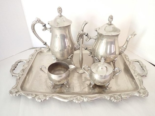 Image for Silver-Plated Coffee/Tea Set