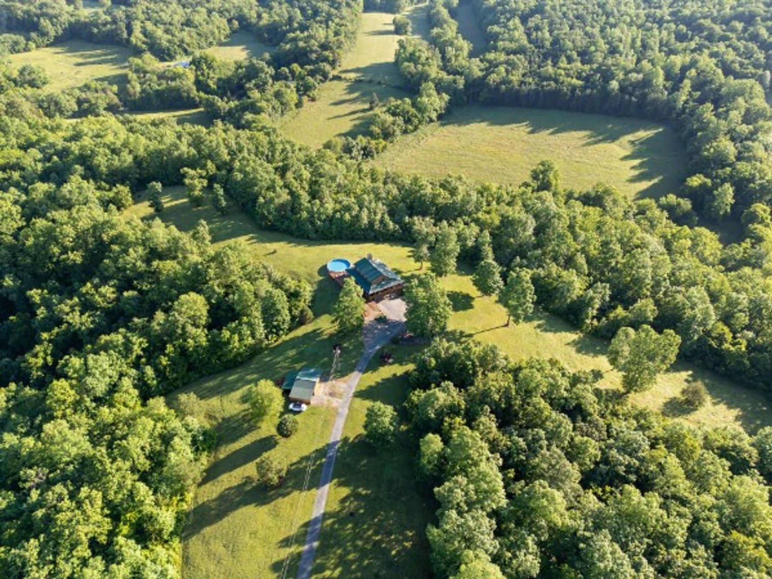 Image for 53 acre Sanctuary on Pretty Creek w/ Log Home