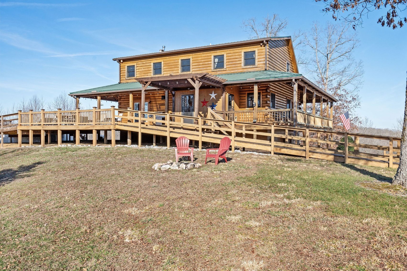 Image for 53 acre Sanctuary on Pretty Creek w/ Log Home