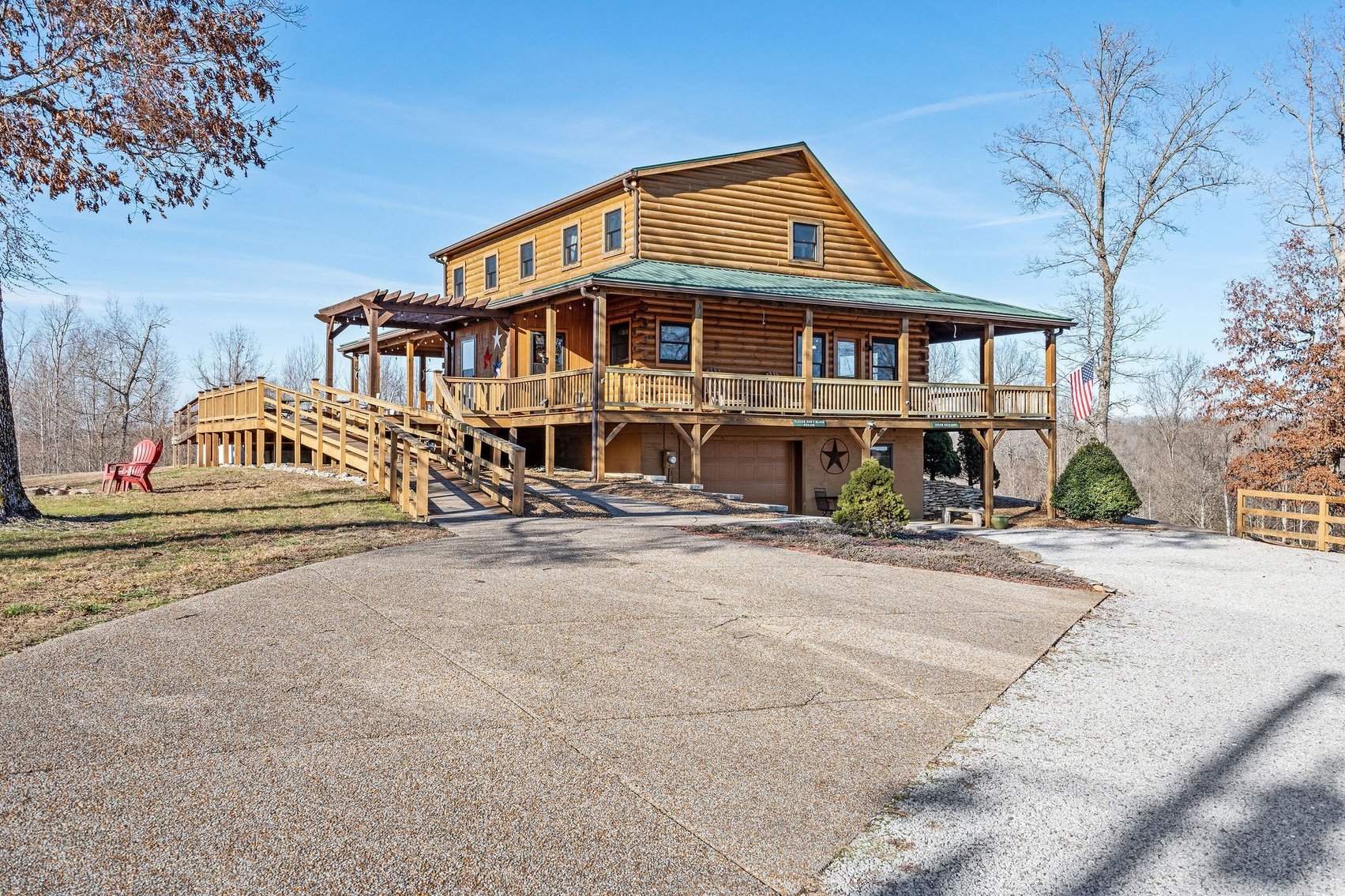 Image for 53 acre Sanctuary on Pretty Creek w/ Log Home