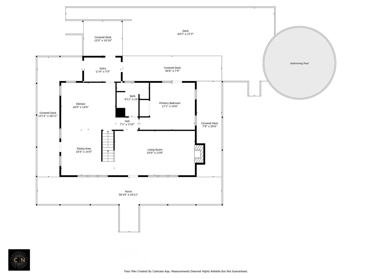 Image for 53 acre Sanctuary on Pretty Creek w/ Log Home