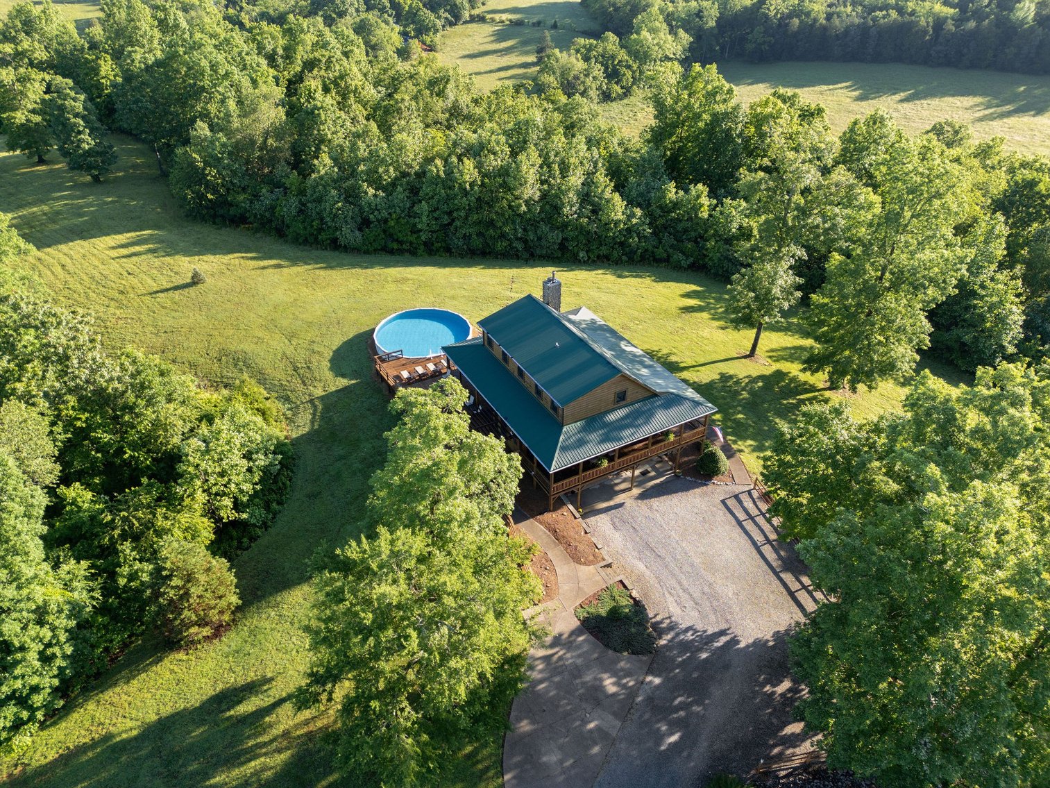 Image for 53 acre Sanctuary on Pretty Creek w/ Log Home