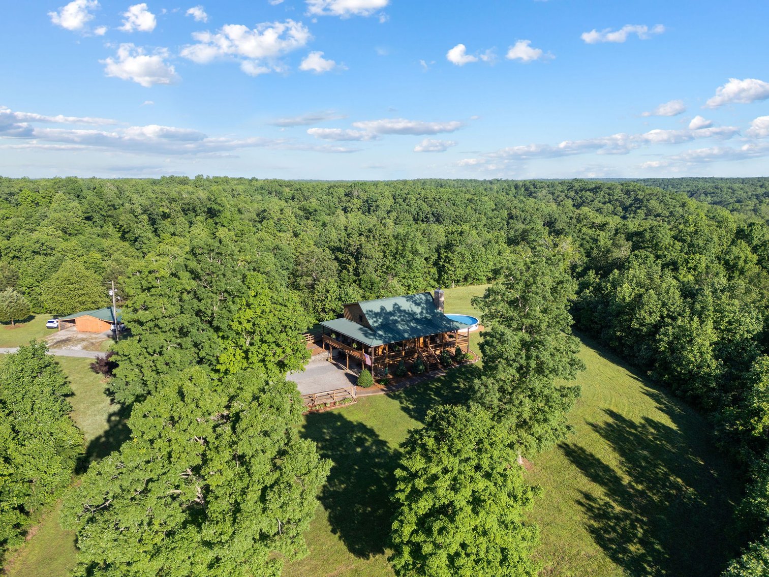 Image for 53 acre Sanctuary on Pretty Creek w/ Log Home