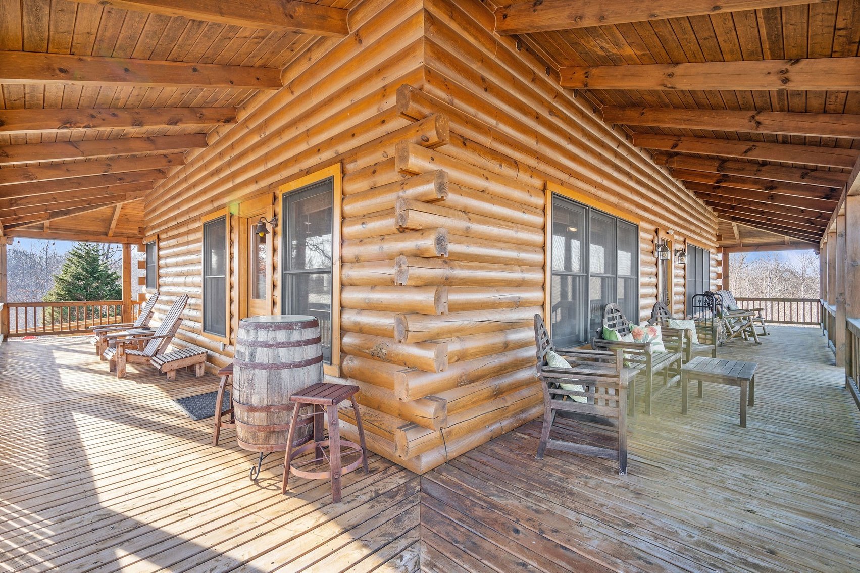 Image for 53 acre Sanctuary on Pretty Creek w/ Log Home