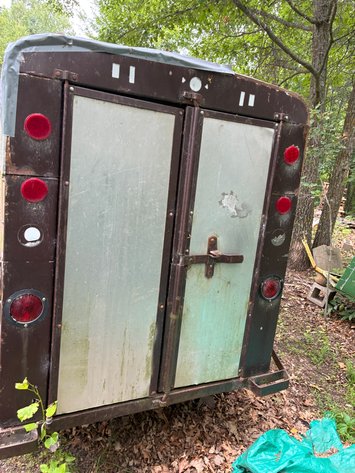 Image for 6x4 enclosed trailer, wood floor