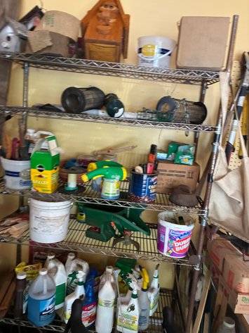 Image for Garden Supplies and wire rack