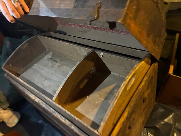 Image for Steamer trunk with tray