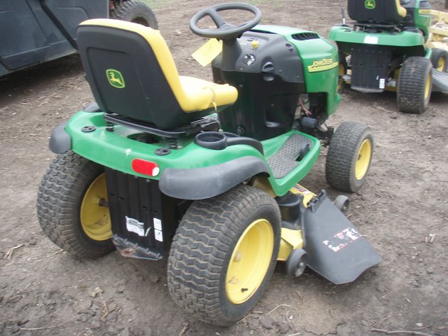 Image for John Deere L130 mower for parts or repair.