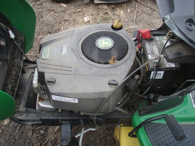 Image for John Deere D110 mower for parts or repair