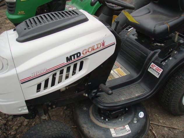 Image for MTD Gold mower with bagger for parts or repair