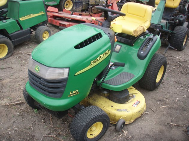Image for John Deere L110 mower for parts or repair