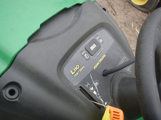 Image for John Deere L110 mower for parts or repair