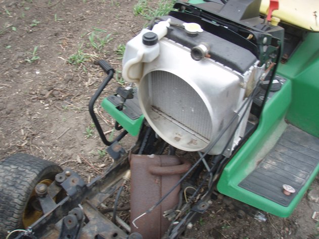 Image for John Deere 425 mower for parts