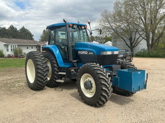 Image for 1994 Ford New Holland 8670 Diesel Tractor