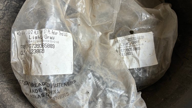 Image for (3) 5 gallon pails of hardware