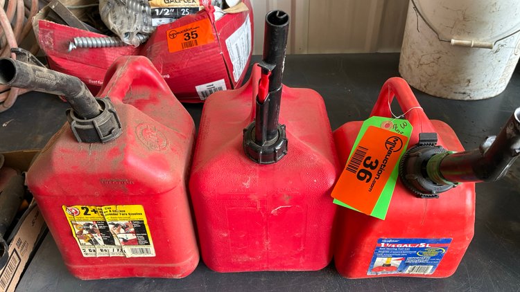 Image for Gasoline fuel cans