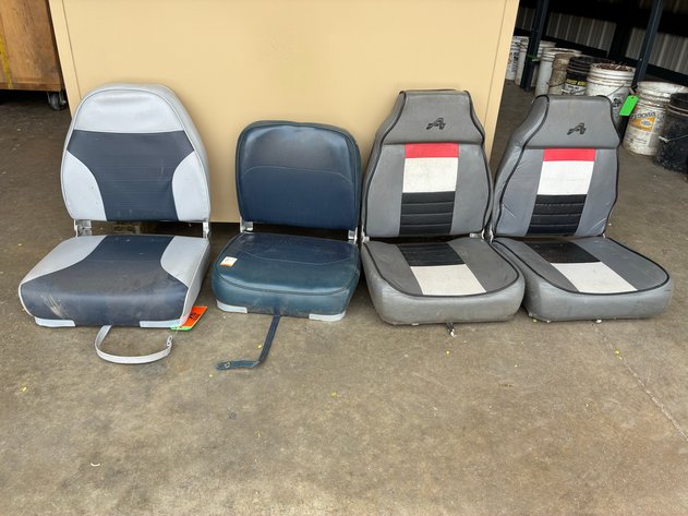 Image for (4) boat seats