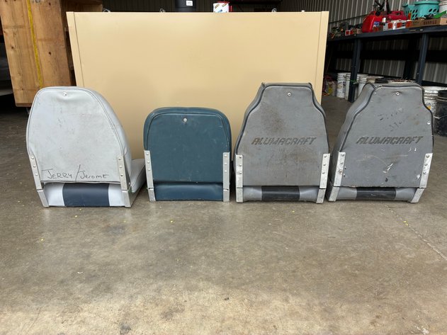 Image for (4) boat seats