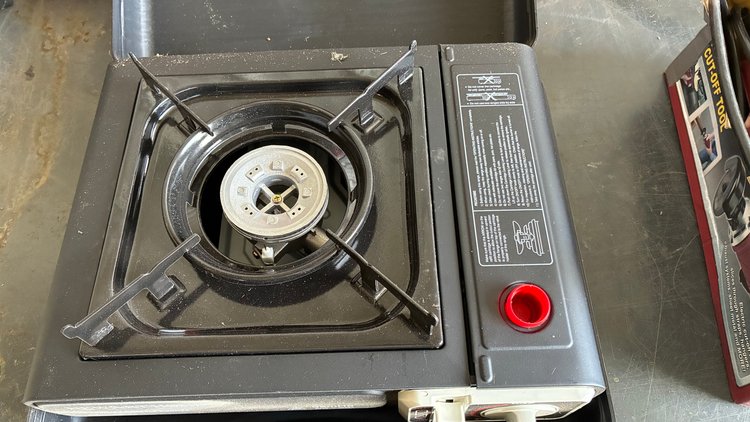Image for Sam Ho New Art Home portable butane cooking stove with case