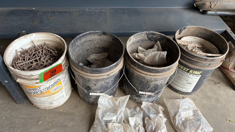 Image for (4) 5 gallon buckets of hardware