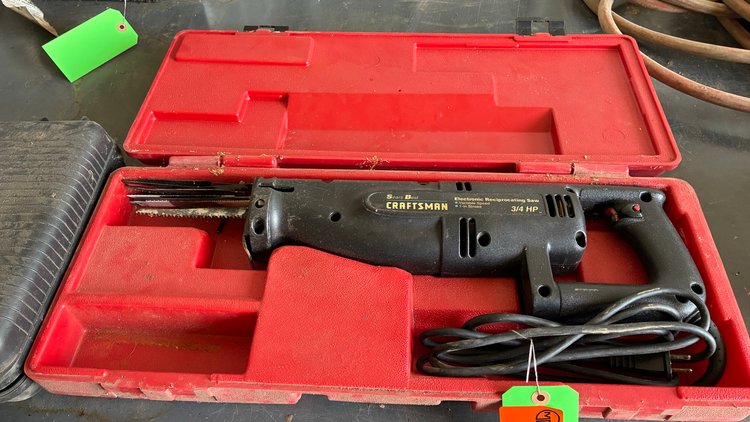 Image for Craftsman 3/4hp reciprocating saw with case
