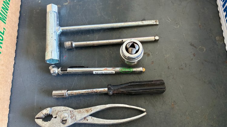 Image for Electric probe, spark plug socket, Channellock No. 906 chuck
