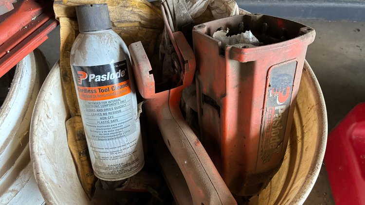 Image for Joist brackets, Paslode nailer parts, and cleaner