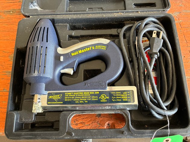 Image for Arrow Nail Master 2 electric staple gun with case