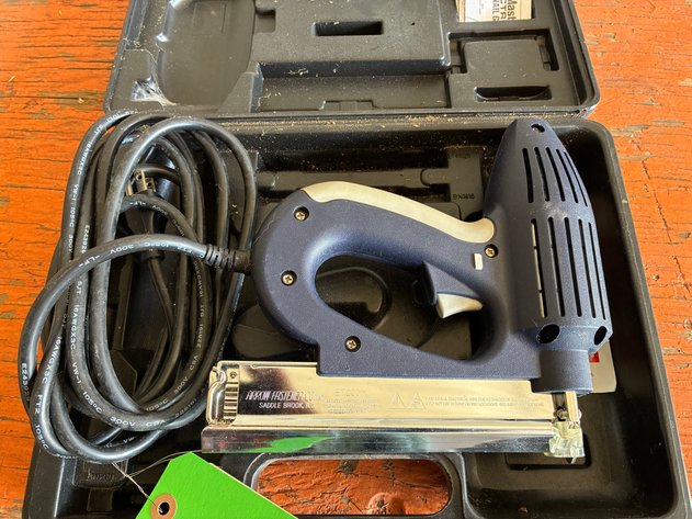 Image for Arrow Nail Master 2 electric staple gun with case