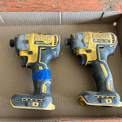 Image for (2) DeWalt 20v cordless impact wrenches