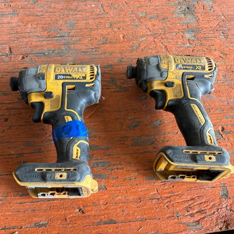 Image for (2) DeWalt 20v cordless impact wrenches