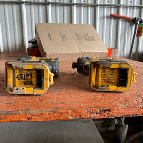 Image for (2) DeWalt 20v cordless impact wrenches