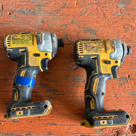 Image for (2) DeWalt 20v cordless impact wrenches