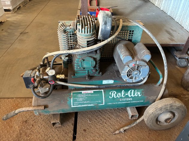 Image for Rol-Air portable air compressor