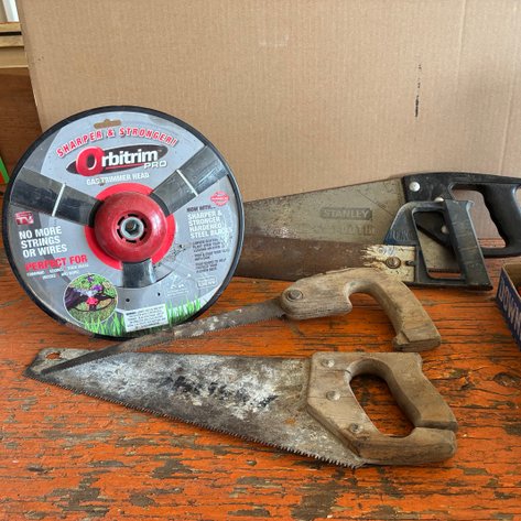 Image for Orbitrim Pro gas trimmer head and hand saws