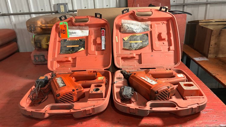 Image for (2) cordless Paslode framing nailers