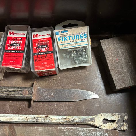 Image for Vermont American metal tool box and contents