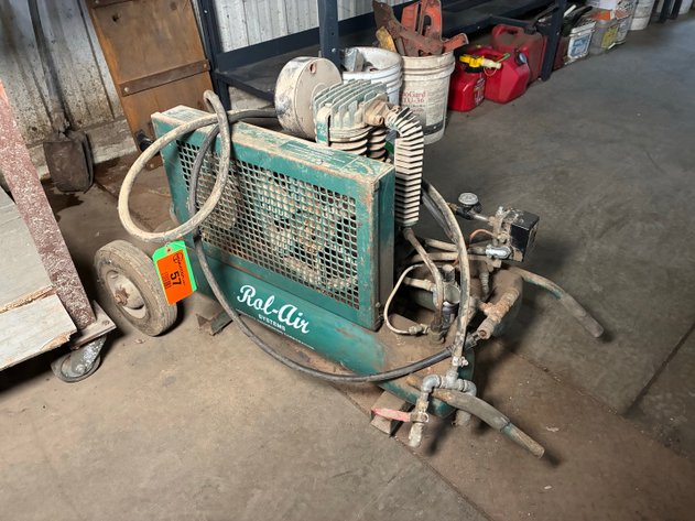 Image for Rol-Air portable air compressor