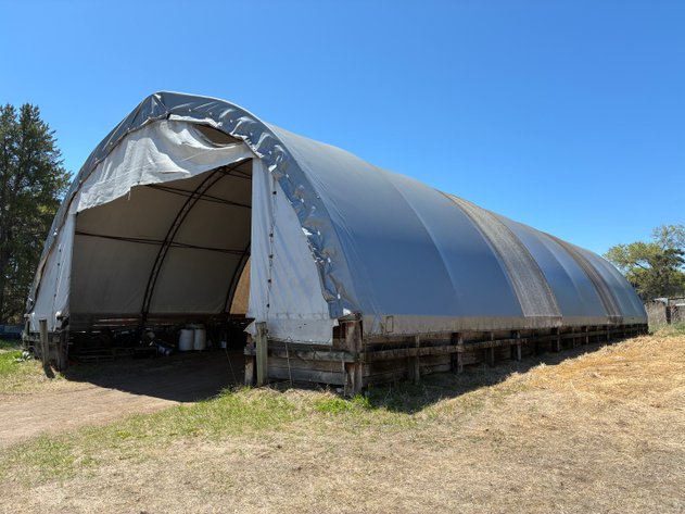 Image for 40' x 96' Diamond Shelter Hoop Building