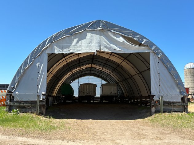 Image for 40' x 96' Diamond Shelter Hoop Building