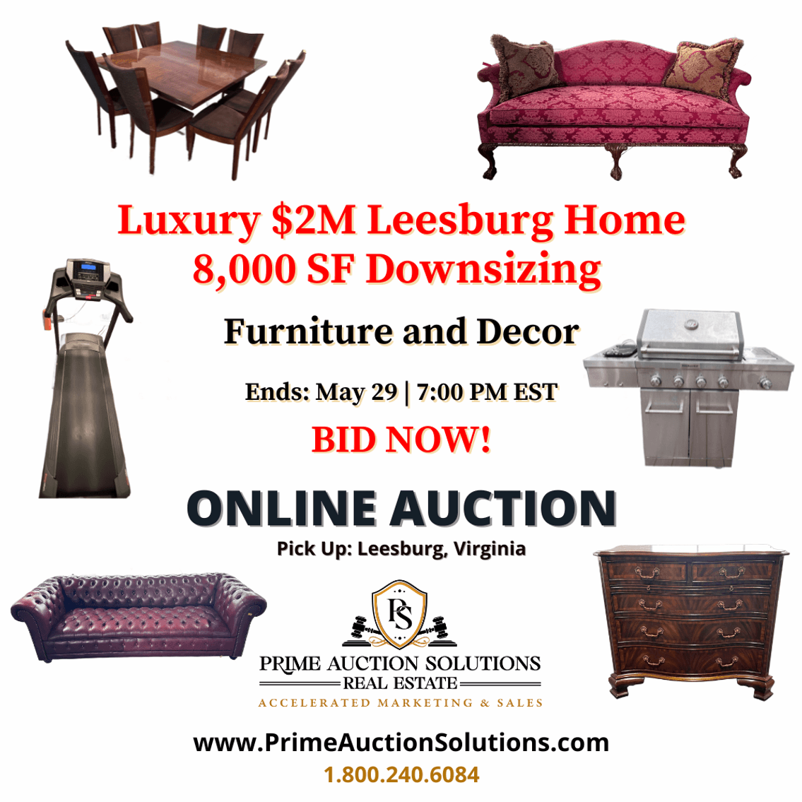 Image for Luxury $2M Leesburg Home | 8,000 SF Downsizing Online Auction