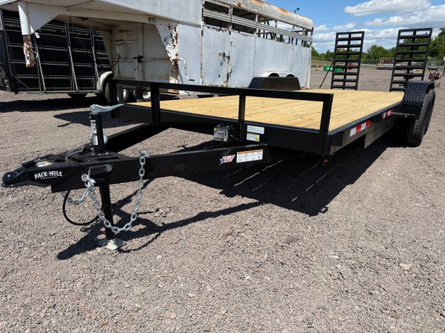 Image for 2026 PACK MULE 20' BUMPER PULL TRAILER